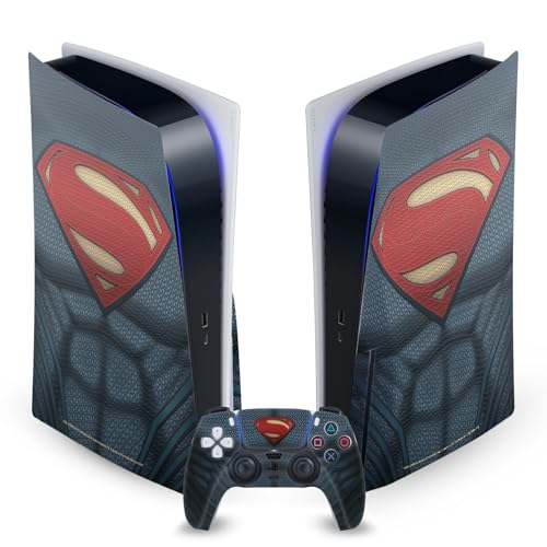 Plaque frontale autocollante Superman pour PS5 avec graphismes haute définition