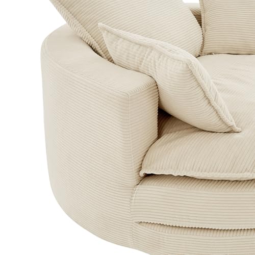 Sillón Plegable Beige miniatura 7