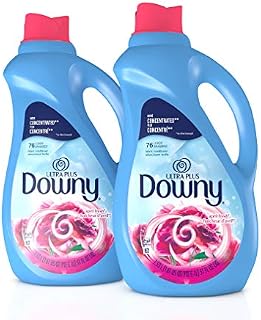 Downy Ultra Plus Liquid Fabric Conditioner (Fabric Softener), April Fresh, Concentrated, 51 oz