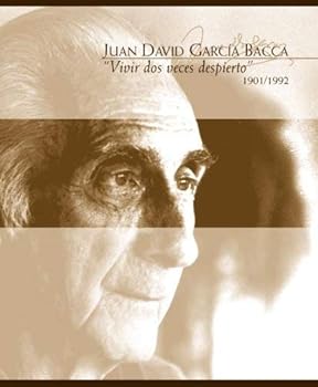 Hardcover Juan David Garcia Bacca "Vivir dos veces despierto" 1901/1992 Book