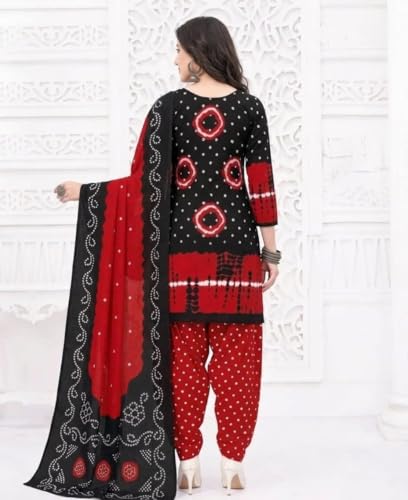 Image of Yashika Women'S Unstitched Crepe Dress Materials | Crepe Salwar Suit For Women | Suit Material For Women Unstitched