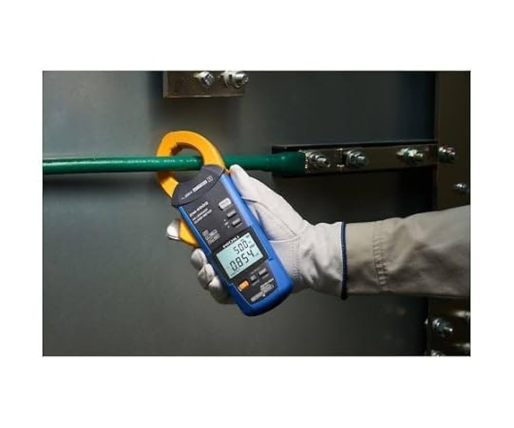 Amazon.co.jp: 日置電機 ACリーククランプメータ CM4003 書類3点