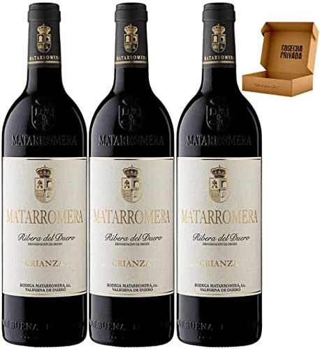 Matarromera - Envío 24 H - Caja Regalo - Ribera Del Duero - Cosecha Privada 3 X Botella 75 Cl, Matarromera Crianza Matarromera - Envío 24 H - Caja Regalo - Ribera Del Duero - Cosecha Privada 3 X Botella 75 Cl, Matarromera Crianza
