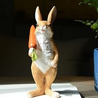 Amazon.co.jp: JAnjiaLxY うさぎの置物 ウサギ ラビット 兎