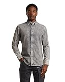 Col chemise G-STAR Homme Chemise Clean Slim, Gris (sun faded graphite grey D27681-D540-H162), L
