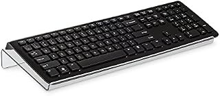 Source One Premium Tilted Keyboard Stand for Ergonomic, Clear Acrylic (Full)