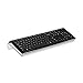 Source One Premium Tilted Keyboard Stand for Ergonomic, Clear Acrylic (Full)