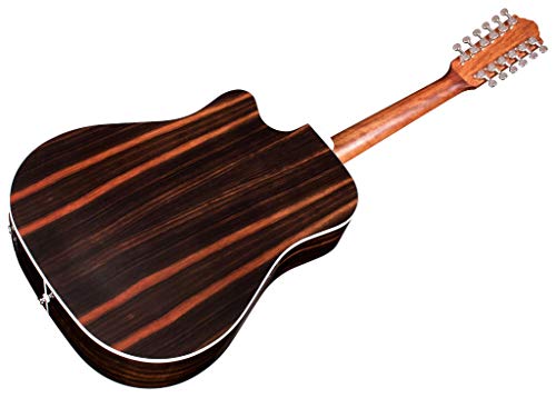 Guild D-2612CE Deluxe Antique Burst – guitare électro-acoustique 12 cordes - Les Beatles, Paul McCartney, John Lennon, RIngo Starr, George Harrison Guild D-2612CE Deluxe Antique Burst - guitare électro-acoustique 12 cordes – Image 6