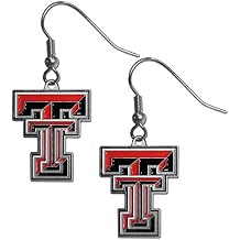 NCAA Siskiyou Sports Womens Texas Tech Red Raiders Dangle Earrings One Size Team Color