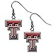 NCAA Siskiyou Sports Womens Texas Tech Red Raiders Dangle Earrings One Size Team Color