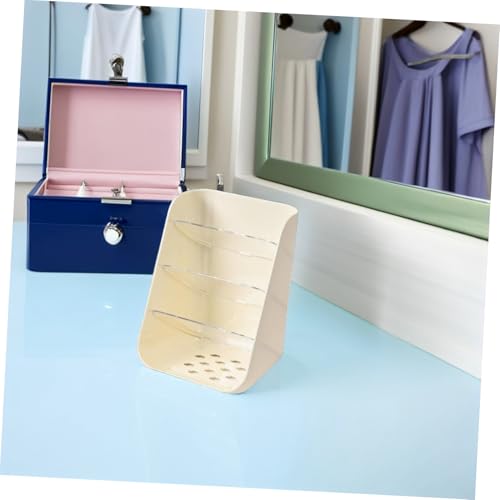 Organiseur de bureau compact en acrylique transparent 2x