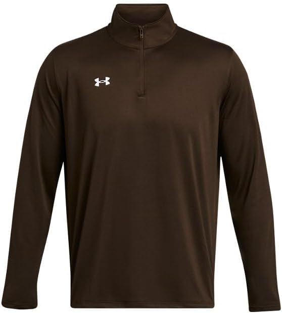 Under Armour Men's Team Tech 1/4 Zip Loose Royal Blue Long Sleeve Shirt - Image 4