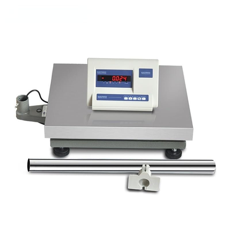61kg Capacity 0.01kg Precision Industrial Weighing Scale with 400x500mm Platform, LED Display, Rechargeable Battery - XY-60E Model for Businesses, Warehouses, and Laboratories
