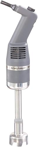 MMP190VV Immersion Blender Mini Power Mixer with Stainless Steel Blade, 8" Shaft, Variable Speed, Gray, (Mini MP190VV)