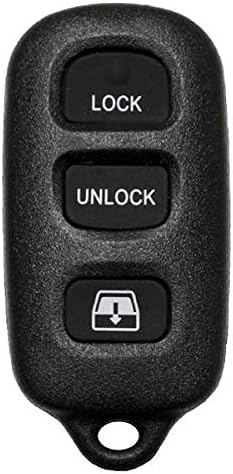 1999 2000 2001 2002 2003 2004 2005 2006 2007 2008 2009 99 00 01 02 03 04 05 06 07 08 09 TOYOTA 4RUNNER 4 BUTTON REMOTE FOB CLICKER KEYLESS ENTRY CASE SHELL & PAD ONLY WITH FREE DISCOUNT KEYLESS GUIDE