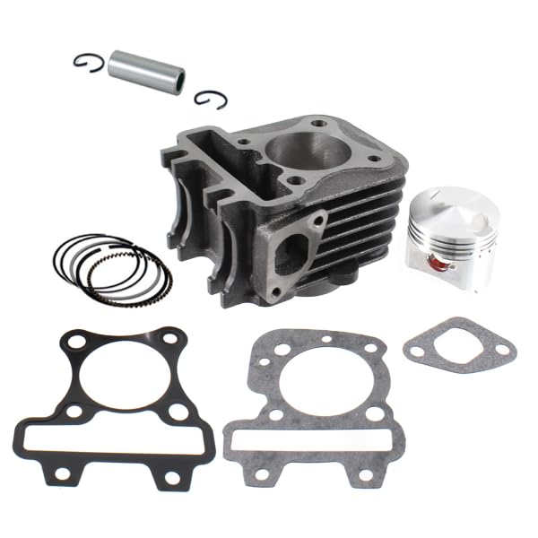Cilindro compatible con Piaggio 4T 50 cc 47 mm 75 cc Liberty ET4 Zip LX Sportcity