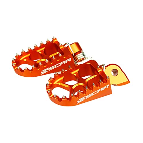 Cale pied KTM SX-E 5 SCAR orange pour éviter le glissement des bottes
