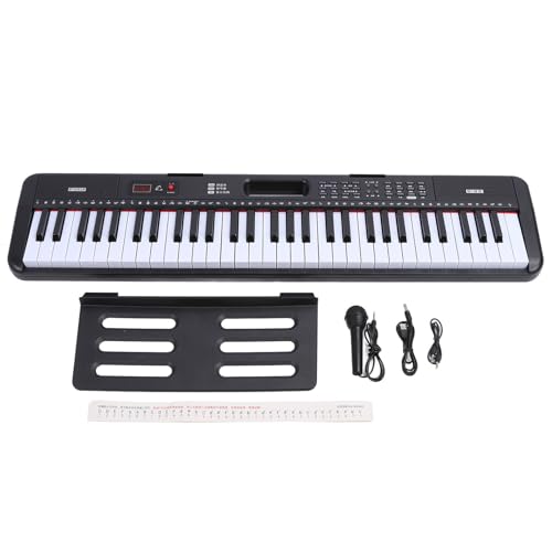Clavier de piano électronique portable complet pour éviter l'achat d'accessoires séparés