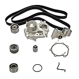 DRIVESTAR Engine Timing Belt Kit with Water Pump Compatible for Subaru 2002-2005 Impreza Forester Legacy 2004-2006 Baja 2005 2006 Saab 9-2X 2.0L 2.5L Replacement TCK328 ‎2460-0328 95328K1 TBK328WP