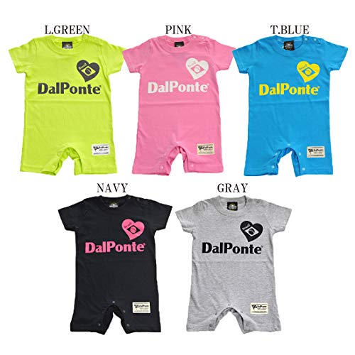 DALPONTE(ダウポンチ) ロンパース ターコイズブルー 80 DPZ68-T.BLU ターコイズブルー 80