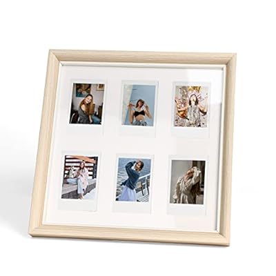 Rieibi 2x3 Polaroid Photo Frame - Marco de fotos de 3 pulgadas para Polaroid e Instax Mini 12/11/9/8/7+/Evo/Link Film - Montaje en pared y marco de escritorio para decoración de pared y mesa | Ya disponible en tu tienda friki favorita! En mundofriki.es!