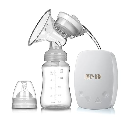 Bomba Tira Leite Elétrica Bivolt 150ml Lovely Baby Unik Toys