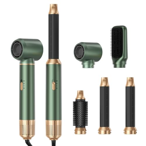 Image of Blow Dryer Brush, 5 in 1 Negative Ion Hair Dryer Brush Set