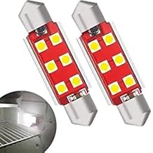 2X Car Bulb 12V Refrigerator Bulb Replacement LED Bulb 3030 SMD LED Chip Suitable for Trailer Camper RV Refrigerator