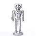 Kurt Adler DW6171L 10.25" Doctor Who Cyberman Nutcracker