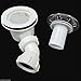 Price comparison product image Fast Flow Waste Trap 90mm For Shower Enclosure Walk In Stone Tray Brand New And High Quality