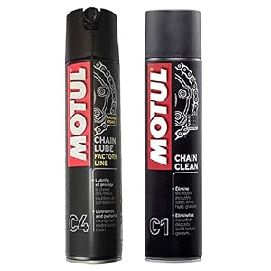 Motul C4 Chain Lube 400 ml C1 Chain Clean 400 ml