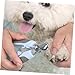 Abaodam Dog Nail Clipper for Small Animals Ergonomic Paw Trimmer with Comfortable and Easy Nail Cutter for Kittens Puppies and Small Pets Convenient Pet Grooming Tool