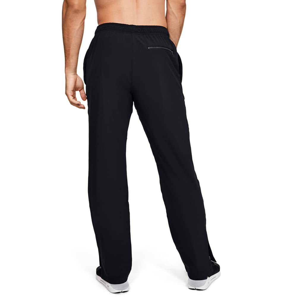 Under Armour Men's Hockey Warm Up Pants, Black (001)/White, X-Large