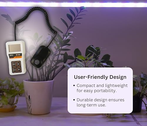 Image of Chipku NP01 PAR Meter for Light | Plant Light Intensity Measurement Device with Range 0 to 4000 umolm2sec