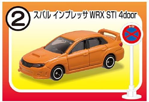 Amazon トミカ標識セット6 2 スバル インプレッサ Wrx Sti 4door 単品 ミニカー ダイキャストカー ホビー