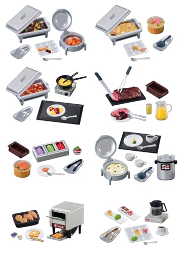 リーメント ぷちサンプルシリーズ ぜいたくぜんぶのせ！ぷちホテルビュッフェ １BOX H115mm×W70mm×D60mm PVCのサムネイル