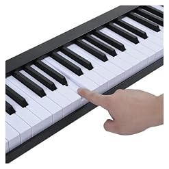 Électronique clavier Piano Piano À 88 Touches, Contrôleur Électronique Numérique Portable, Clavier Tactile, Sac De Transport Lumineux, Instrument De Clavier - Les Beatles, Paul McCartney, John Lennon, RIngo Starr, George Harrison Électronique clavier Piano Piano À 88 Touches, Contrôleur Électronique Numérique Portable, Clavier Tactile, Sac De Transport Lumineux, Instrument De Clavier – Image 2