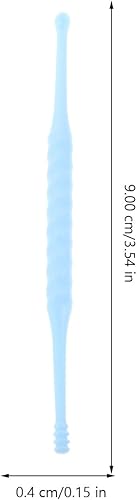 Miniatura 8 de 12 unids desechables oído Pick eliminación de cera de oído plástico herramienta de limpieza de oídos Cureta cuchara limpiador para cuidado personal