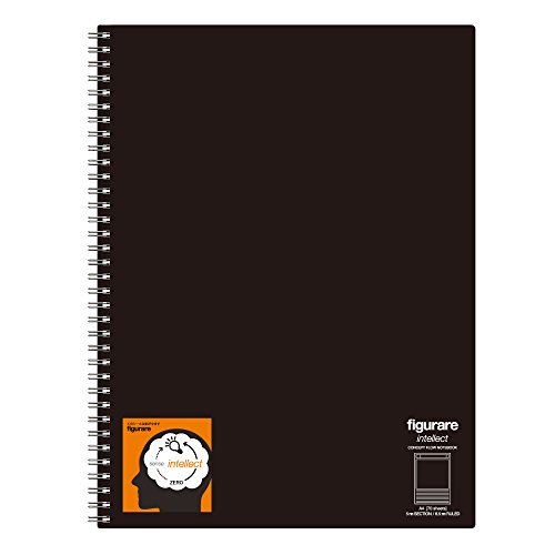 Apika Figurare logic note SW157 black cahier concept intellectuel de bureau A4