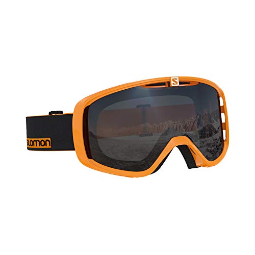 Salomon Aksium Skibrille für Brillenträger in Orange