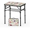 Mesa pequeña de camping plegable YihuiKo con patrón vintage de flores francesas miniatura 2