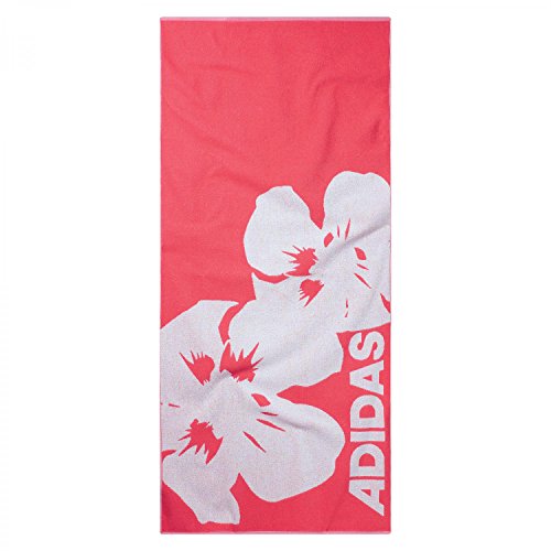 adidas Erwachsene Handtuch Beach Towel LL, Rot/Weiß, One size, 4056562788517