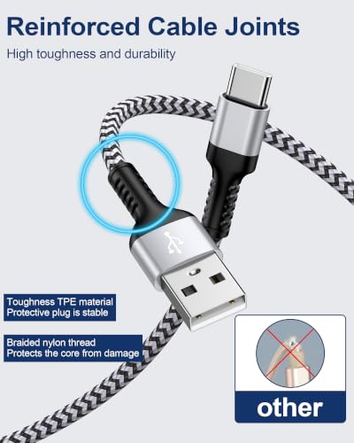 Image of USB to USB C Cable, Car CarPlay Cable for iPhone 17 16 Charger Cord-6FT