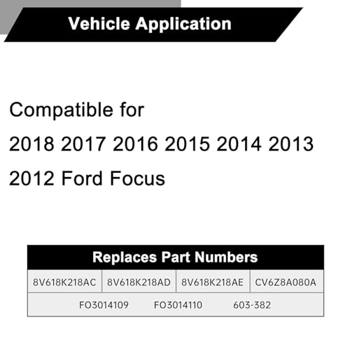 Engine Coolant Expansion Reservoir Fit for F/ord Focus 603-382 CV6Z-8A080-A by koxuyim - Used condition - Image 3