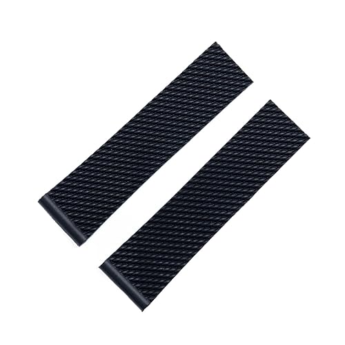 Montre en Caoutchouc Silicone Souple Fini les Irritations Bracelet 22mm