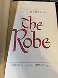 Rare 1942 VINTAGE ~ The Robe ~ Lloyd C. Douglas ~ Rough Cut Pages ~ 1st Edition