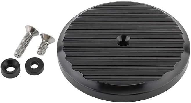 Air Cleaner Filter Cover For Harley for Dyna for Street for Bob for Low for Rider for Wide for Glide for Touring for Road for Street for Glide for Road for King for Softail for SportsterStripe Black