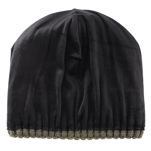 Image of Connectyle Fleece Lined Cuffed Beanie Hat for Men Women Knitted Winter Wool Beanies Skull Cap Warm Watch Hat