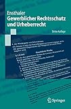 Gewerblicher Rechtsschutz und Urheberrecht (Springer-Lehrbuch) (German Edition)