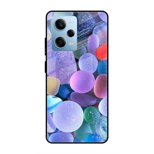 Image of SmashItUp Marble | Stones | Pattern Designer Printed TPU Metal Case Mobile Back Cover for Redmi Note 12 Pro 5G